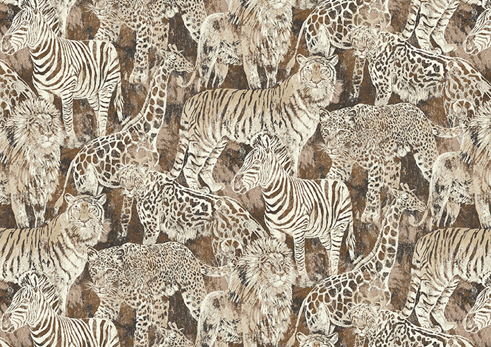 Zambezi, Golden Brown - Twist&Fit Roller Blind - Image 6
